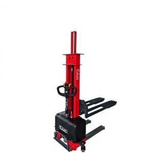 Apilador Autocargable de 1 Tonelada (1000 kg), <span class=keywords><strong>Elevador</strong></span> Eléctrico para Paletas con Horquillas - Product Image 4