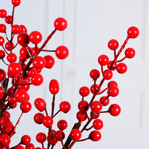 ผลไม้ปลอม4หัวทำจากโฟม Yaleen ขนาด42ซม. ผลเบอร์รี่เม็ดมะม่วงหิมพาน<span class=keywords><strong>ต</strong></span>์เทียมสำหรับ<span class=keywords><strong>ต</strong></span>กแ<span class=keywords><strong>ต</strong></span>่ง<span class=keywords><strong>บ</strong></span>้านและสวน - Product Image 4