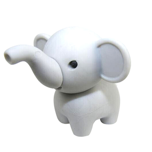Soododo XDDU-70 Nhà Máy Bán Buôn 3D Phim Hoạt Hình Con Voi Hình Tẩy Tùy Chỉnh Sinh Viên Máy Tính Để Bàn Trang Trí In Bút Chì Tẩy - Product Image 4