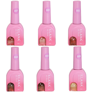 2026 Salon UV Gel <b>Nail</b> Painting <b>Set</b> Old-money Color <b>Nail</b> Gel Polish Kit 15ml Non-Toxic Hama Free Wholesale Cat Eye Gel KLANA - Product Image 5