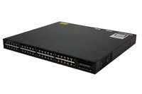 Licencia BASE DE LAN de conmutador Gigabit Ethernet de 24 puertos Catalyst 3650 con dos fuentes de alimentación