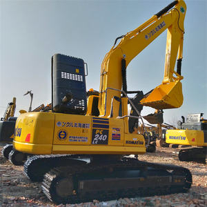 Baja hora de trabajo Japón Komatsu excavadora grande usada en el mercado japonés EPA CE 24ton pc240 240-7 excavadora de segunda mano - Product Image 3