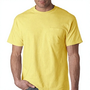 Camiseta de Algodón 100% para Hombre, Casual, Transpirable, Tallas Grandes, Ecológica, Modelo Liso 6XL, Manga Corta, Cuello Redondo, Venta al Por Mayor - Product Image 1