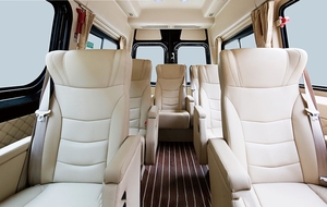Nueva Minivan SINOTRUCK de 7.5m, Ahorro de Energía, <15 Asientos, Techo Alto, Manual, Diésel 4-6L Euro 2, 7490x2000x2675 - Product Image 4