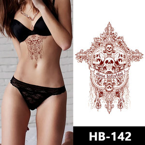 Pegatinas 4000 HD impresas para tatuajes, tatuajes temporales realistas, transferencia al agua <span class=keywords><strong>de</strong></span> rosas - Product Image 4