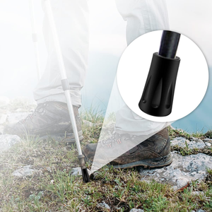 6/12pcs Non-slip Trekking Sticks Protector Cap Tip <b>Walking</b> Stick Bottom <b>Pads</b> Cover Buffer Lightweight for Climbing Hiking - Product Image 5