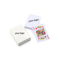 Jeux de fête de famille de poker publicitaire conception personnalisée baloot Gold Foil Cards Deck Impression de cartes à jouer saoudiennes en plastique