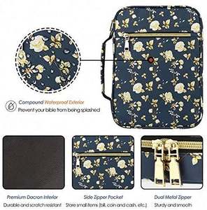 Muestra Gratuita, Fábrica con Certificación BSCI, Funda Personalizada para Biblia, Bolsa para Libros de Estudio, Porta Biblia - Product Image 2