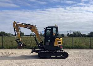 Mini-excavatrice sur chenilles SY50U de 5 tonnes à rotation zéro, haute performance et efficacité pour la construction urbaine - Product Image 3