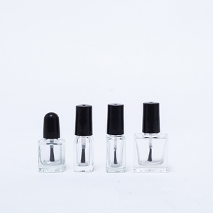 Vernis à ongles écologique 8ml/10ml Flacons en verre avec bouchon à vis et applicateurs en bambou Sérigraphie - Product Image 2