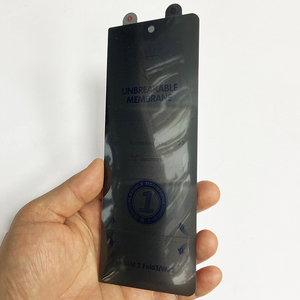 Membrane incassable Anti espion Confidentialité NO.1 Film avant en TPU pour Samsung <span class=keywords><strong>Z</strong></span> FOLD 3 4 5 6 5G protecteur d'écran extérieur - Product Image 3