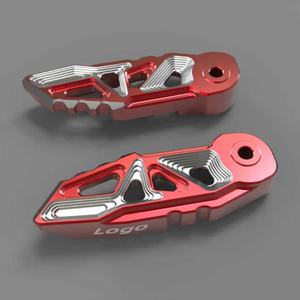 Accessoires pour moto, repose-pieds avant de moto, repose-pieds avant antidérapant, adapté à la modification des pièces de repose-pieds Honda Giorno - Product Image 3