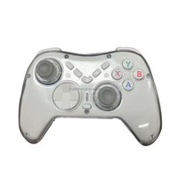 Manette de jeu sans fil X6 Pro avec vibration, gyroscope 6 axes, bouton turbo arrière pour PS3, PS4, Switch Lite, PC, Android, IOS