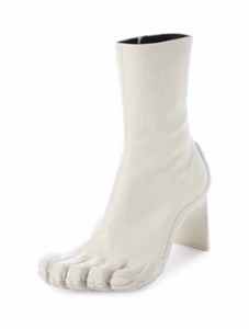 Stivaletti a Cinque Dita da Donna con <span class=keywords><strong>Tacco</strong></span> Alto e Sottile, Chiusura Elastica, Sexy e alla Moda, Tomaia in Camoscio, Punta Affusolata - Product Image 2