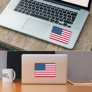 <span class=keywords><strong>Descuento</strong></span> por Volumen, Adhesivo de Vinilo Resistente al Agua y a los Rayos UV con Diseño de Bandera Americana de 3*5cm para Decoración - Product Image 6