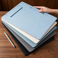 Carpeta Multifuncional Magnética con Logotipo Personalizado, Tres en Uno, para Escribir, con Tablero de Escritura, Clip para Papel Grueso A4, para Estudiantes y Reuniones