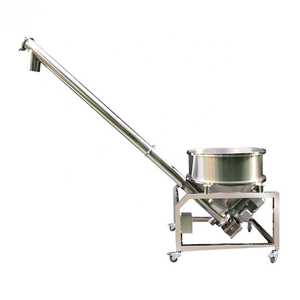 Long Service Life Inclined Auger Screw <b>Transport</b> Machine with Feed Hopper Wear Resistant Powder Conveying System for Corn Meal - Product Image 1
