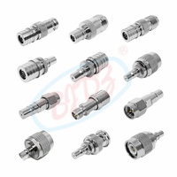 Adaptateur de connecteur coaxial RF à angle droit 90 degrés RP SMA/TNC/BNC/Type N, convertisseur mâle-femelle, connecteur QMA mâle-femelle