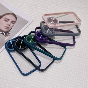 Funda Protectora <span class=keywords><strong>de</strong></span> Acrílico Resistente a Golpes con Espejo <span class=keywords><strong>de</strong></span> Maquillaje y Protector <span class=keywords><strong>de</strong></span> Lente, Fundas para Celular al por Mayor para iPhone 17 - Product Image 4