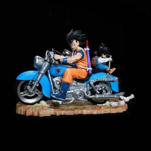 2025 personnalisé impression <span class=keywords><strong>3D</strong></span> Anime Figure Son Goku <span class=keywords><strong>DBZ</strong></span> Manga Figure père et fils Diorama résine Art décoration de la maison - Product Image 4