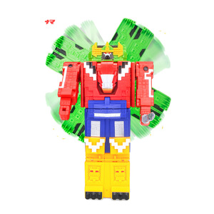 <span class=keywords><strong>Jouet</strong></span> éducatif pour enfants de 2 à 6 ans, blocs de construction Transformers 8 en 1, équipe d'animaux robots - Product Image 5