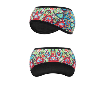 Bandeau <span class=keywords><strong>de</strong></span> sport d'hiver unisexe à imprimé paisley, vente en gros, thermique, coupe-vent, polaire, avec <span class=keywords><strong>cache</strong></span>-oreilles, pour le <span class=keywords><strong>ski</strong></span>, le cyclisme et les activités <span class=keywords><strong>de</strong></span> plein air - Product Image 4
