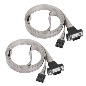 Cable Plano PNGKNYOCN DB9 a 10 Pines IDC Serial RS232 Macho a Conector de Placa Base, Nuevo, para PC, Impresora, Escáner - Product Image 3