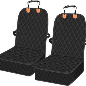 Cojín de coche Oxford sólido ecológico antideslizante para mascotas para perros y gatos-asiento trasero antisuciedad y uso de maletero correas ajustables para todas las estaciones - Product Image 1