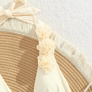 TW thiết kế mới tắm phù hợp với sexy người phụ nữ Áo tắm bikini phụ nữ một mảnh bikini 3D hoa Đồ bơi beachwear - Product Image 2