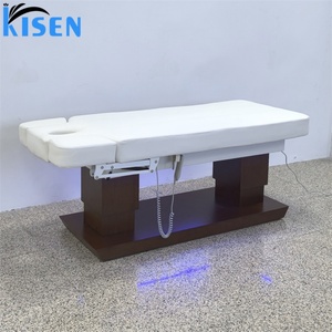 KISEN High-<b>end</b> Salon Furniture 4 Motors Electric Beauty Spa <b>Bed</b> Equipment Luxury Beauty Shop Massage Table Cosmetic Facial <b>Bed</b> - Product Image 2