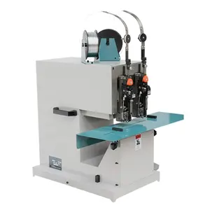 Semi-Automatische Elektrische Flat Saddle Corner Wire Oefenboek Stiksel Vouwbindmachine