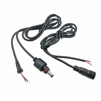 Connecteur d'alimentation rapide à déconnexion rapide, étanche IP65, mâle/femelle, DC 5,5x2,1 mm, câble pour bande LED, caméra CCTV