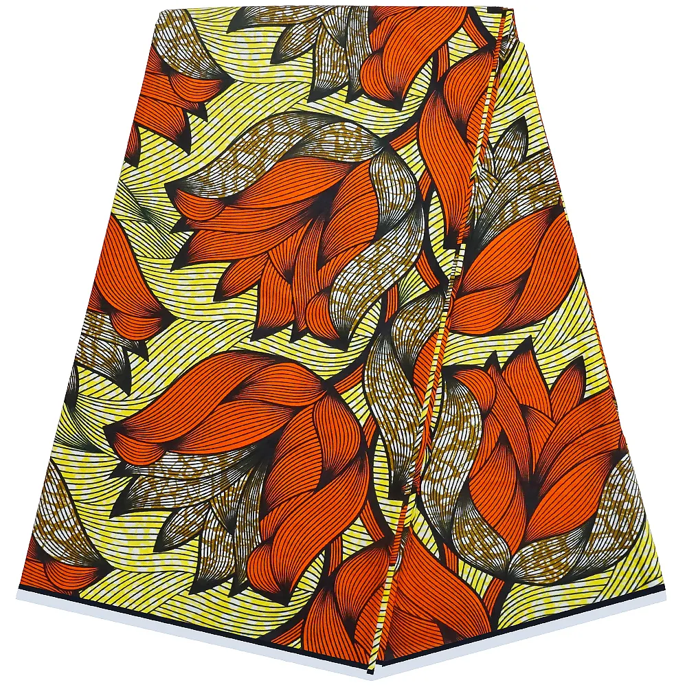 Горячая Распродажа, ткань с африканскими восковыми принтами, 100% хлопок, восковая ткань с принтом для африканских женщин HV246