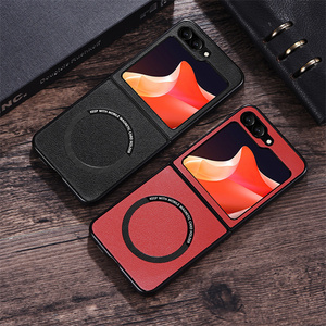 <span class=keywords><strong>Coque</strong></span> de téléphone portable pliable par aimant pour <span class=keywords><strong>Coque</strong></span> Samsung <span class=keywords><strong>Z</strong></span> Flip <span class=keywords><strong>4</strong></span> Flip 5 Case PU Leather Magnetic Phone Cover pour Galaxy <span class=keywords><strong>Z</strong></span> Flip3 - Product Image 2