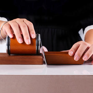 مجموعة شحذ سكاكين دوارة من الخشب الصلب ، مجموعة شحذ سكاكين دوارة - Product Image 6