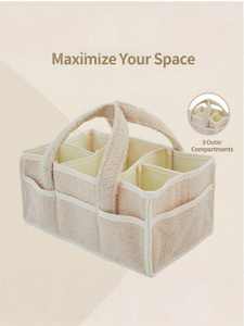 Grand <span class=keywords><strong>Sac</strong></span> à <span class=keywords><strong>Langer</strong></span> en Peluche Teddy Multifonctionnel Doux, <span class=keywords><strong>Sac</strong></span> de Maternité de Voyage pour Mamans, Enfants et Bébé, Organisateur de Couches - Product Image 3