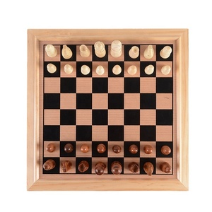 Giá Rẻ Bằng Gỗ 7-Trong-1 Cờ Vua, Cờ, Cờ Thỏ Cáo, Domino, Cribbage Hội Đồng Quản Trị, Chơi Thẻ & Xi Xúc Xắc Trò Chơi Combo Set - Product Image 3