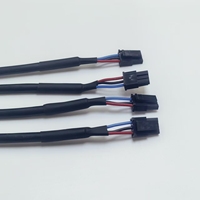 Profesional 2.54mm 2/3/4/5/6 Pin konektor perempuan steker MOLEX SH JST ZH PH XH kustom kabel perakitan