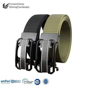 Ceinture en nylon pour enfants et hommes Boucle en alliage décontractée Imprimés amusants réglables et confortables Fabriqués au Cambodge - Product Image 3