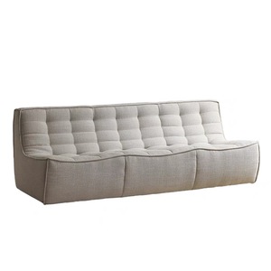Canapé modulaire minimaliste <span class=keywords><strong>italien</strong></span> importé pour hôtels, en tissu compressé sous vide, combinaison d'angles expressifs - Product Image 4