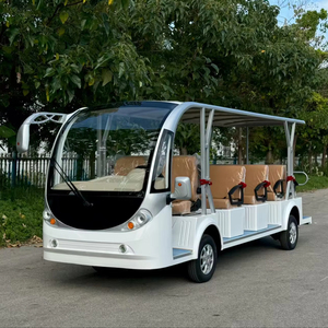 Autobús Eléctrico HuSurg <span class=keywords><strong>de</strong></span> Alta Calidad, 8 Asientos, Autobús Turístico al Aire Libre, Atracción <span class=keywords><strong>para</strong></span> Parques <span class=keywords><strong>de</strong></span> Diversiones, Transporte <span class=keywords><strong>para</strong></span> Campus, Vehículo <span class=keywords><strong>para</strong></span> Aldeas - Product Image 1