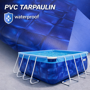 <span class=keywords><strong>Bâche</strong></span> de <span class=keywords><strong>piscine</strong></span> en PVC imperméable avec membrane mosaïque au design GAIA Fashion Design - Product Image 1