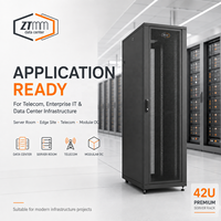 Armoire de serveur 42U en kit pour projets de centres de données à l'étranger OEM ODM