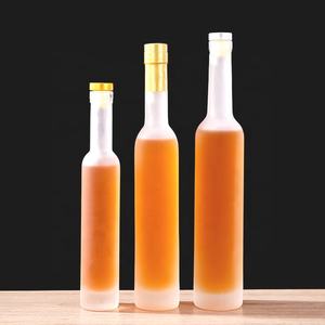 Étiquette personnalisée Échantillon gratuit 100 ml 375 ml 500 ml 700 ml 750 ml Bouteille en verre pour spiritueux en gros pour rhum whisky liqueur gin vin spiritueux - Product Image 3