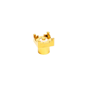 Connecteur coaxial RF plaqué or SMP prise mâle droite 6.2mm pour <span class=keywords><strong>trompette</strong></span> PCB avec test de pulvérisation de sel de 48 heures - Product Image 1