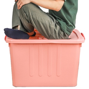 Perfect After-Sales Service 100L heavy duty clear plastic storage boxes,big plastic storage tubs