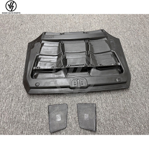 Dry Carbon Fiber <b>Engine</b> Cover for Lambo Huracan EVO Spyder Carbon Front <b>Hood</b> <b>Engine</b> Cover Bonnet Car Body Kits Parts - Product Image 6