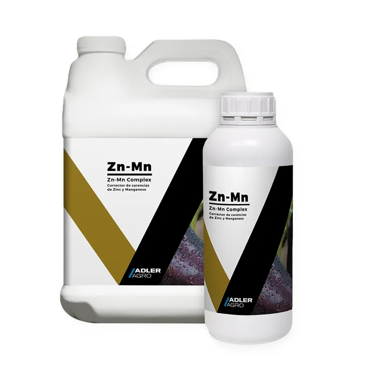Crops Plants Soluble Liquid Foliar Zn-Mn Fertilizer Prevents and Corrects Deficiencies Caused by This Microelement
