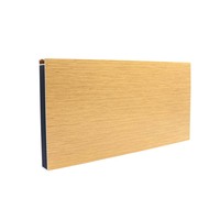 LVDUODUO Perfil de Techo de Aleación de Aluminio 6063, Tamaño Personalizado, Perfiles Suspendidos, Servicios de Corte y Doblado, Tolerancia del 3%, para Hoteles