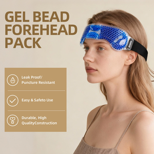 Cappello Personalizzato con Gel Caldo/Freddo <span class=keywords><strong>per</strong></span> Alleviare il Mal <span class=keywords><strong>di</strong></span> Testa, Impacco Freddo Riutilizzabile <span class=keywords><strong>per</strong></span> Sollievo dall'Emicrania, Prodotto Lenitivo - Product Image 6